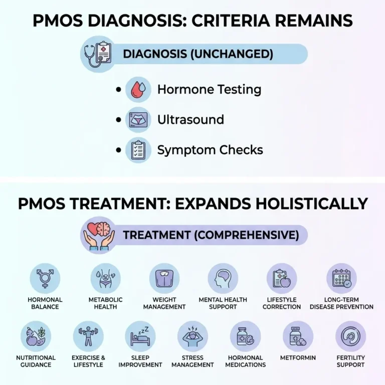 pmos diagnosis and pmos treatment